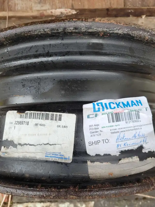 Set of 16 Inch Steel Rims in Tires & Rims in St. John's - Image 5