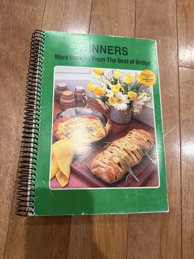 Vintage Best of Bridge Winners cookbook
