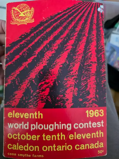 Original 1963 Esso calendar from the World Ploughing Contest.Ni, View more