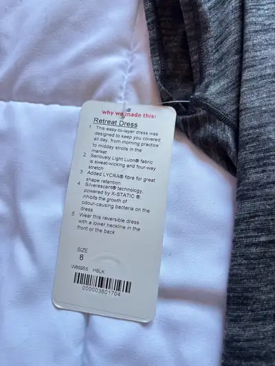 lululemon NWT size 8 retreat dress , View more