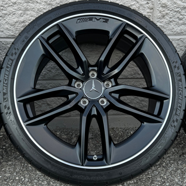 (NEW) 4x Mercedes E43 | E53 AMG 20" OEM Summer Wheels Package in Tires & Rims in City of Toronto - Image 4