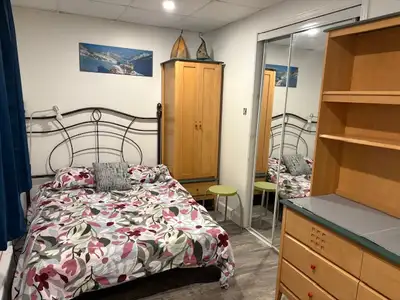 Deux chambres à louer dans une maison unifamiliale. 5 km au nord de la 50 - Montée Paiement. Véhicul...