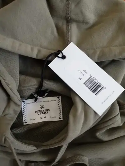 Reigning Champ Mens Midweight Terry Pullover Hoodie, NEW, Size M, View more