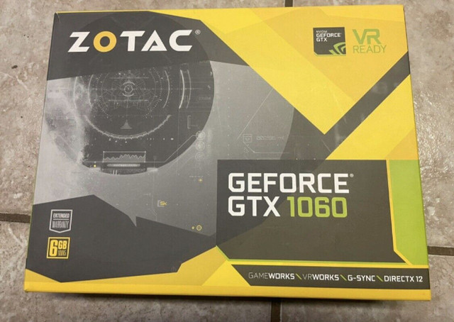 Zotac Geforce GTX 1060 6GB dans Composants de système  à Longueuil/Rive Sud - Image 2