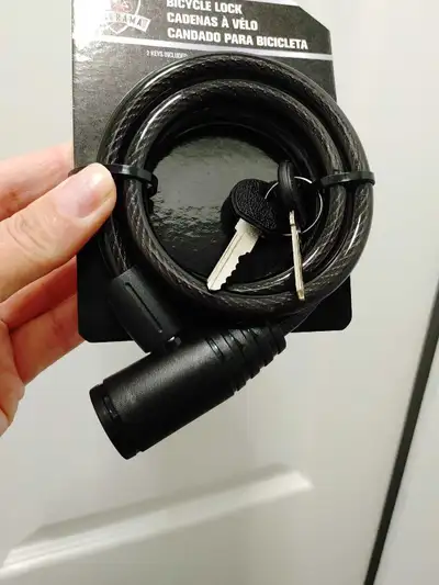 Bicycle Lock with 2 keys brand new , View more