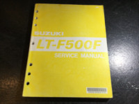 1998-2002 Suzuki LT-F500F Quadrunner 4x4 Factory Service Manual