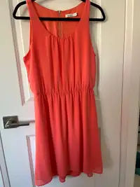 Pink Coral Dress - Small