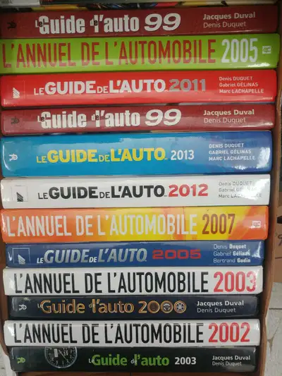 Guide de l'auto. Annuel de l'auto. Carnet de route., View more