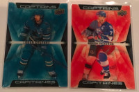 New Tim Horton Duos 2 Captains Cards: C-11 and C-12 $20 each