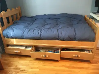 Lit capitaine pour enfant avec matelat, View more