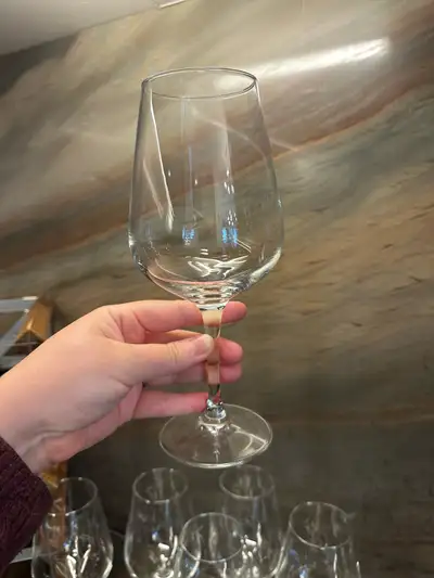 6 x LARGE WINE GLASSES, View more