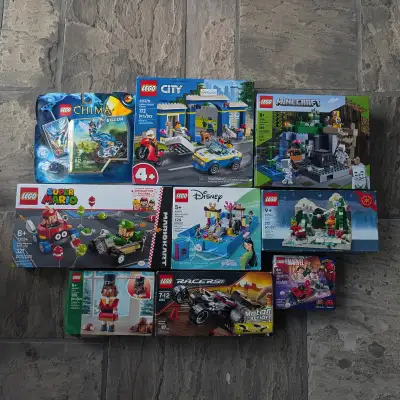 LEGO Sealed Sets LOT, View more