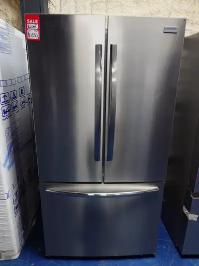 Frigidaire "36" Stainless Steel French Door Fridge on Sale‼️, View more