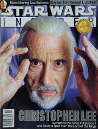 CHRISTOPHER LEE October 2000 STAR WARS INSIDER Magazine #51 NM/M