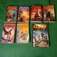 Conan Star Wars stuff..Sci- fi and fantasy novels