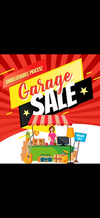 Huge garage sale this weekend Saturday & Sunday May 11th & 12th 