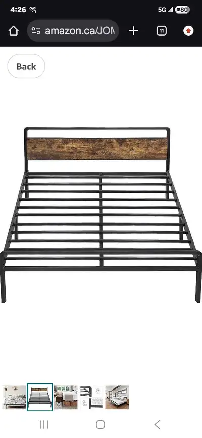 Queen BEDFRAME and HEADBOARD, View more