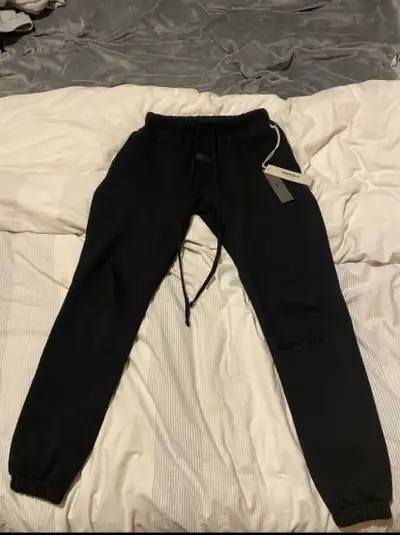 black essential sweatpants, View more