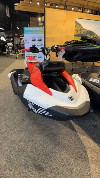Like new, dealer bought 2024 Seadoo Spark Trixx 3UP for sale, 76 hours on it, runs perfect, comes wi...