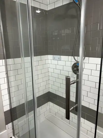 glass shower enclosure, View more