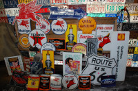 GARAGE SIGNS AND DIE CAST MODELS