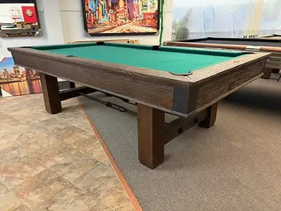Table de billard Brunswick Canton style industriel rustique pool, View more