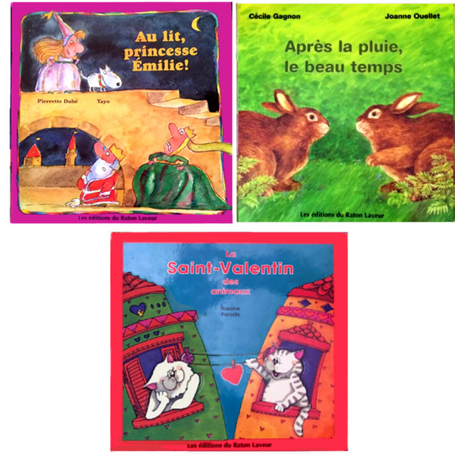 3 histoires amusantes, pour enfants, Éditions du Raton Laveur dans Livres jeunesse et ados  à Saint-Hyacinthe
