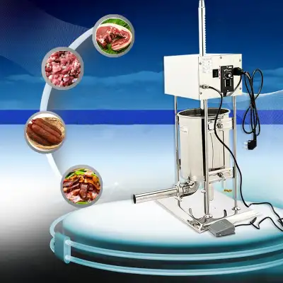 110V 10L Electric Sausage Stuffer Meat Filler 304SS 153087, View more