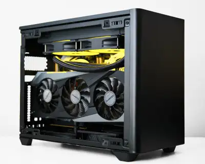 Mini-ITX Gaming PC – Ryzen 7 5800X, 3070 Ti, 32GB DDR4 RAM, View more