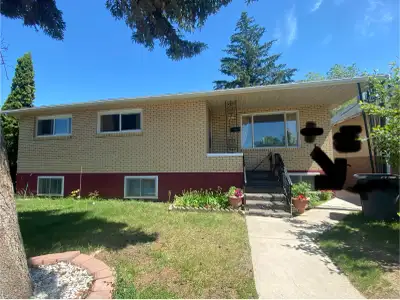 House for rent shared by 2 others. Only basement suite.