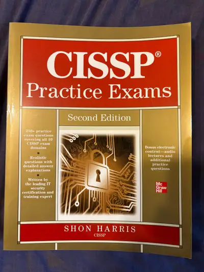 CISSP Practice Exams 2nd Edition by Shon Harris Brand New, View more
