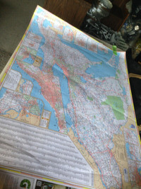 Laminated Map of Ontario  - $15