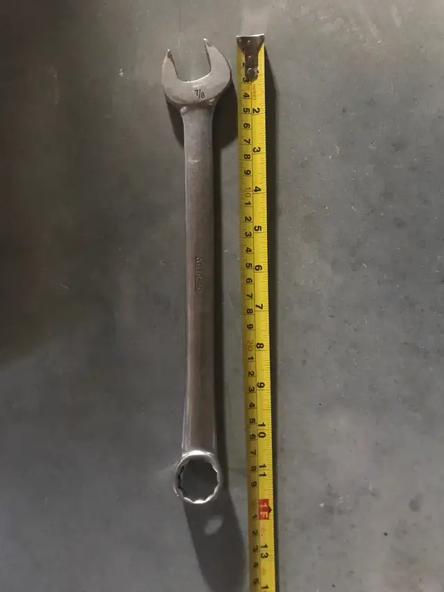 snap on wrench 7/8”
