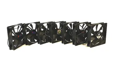 3-pin Silent Cooling PC Case Heat Sink Fans 120mm YouChoose From, View more