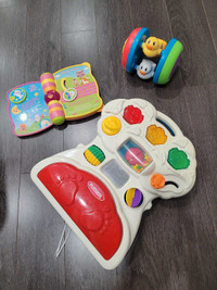 3 electric baby toys