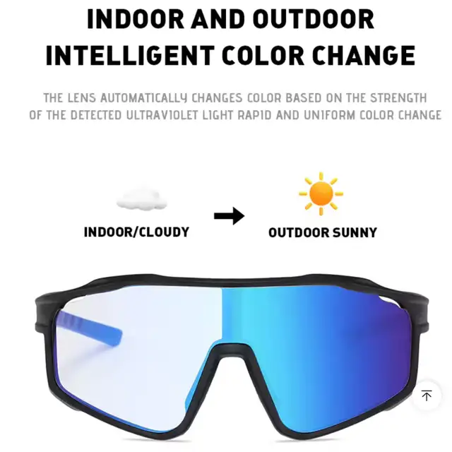SMART COLOUR CHANGING SPORTS SUNGLASSES UV400 in Mountain in St. Catharines - Image 8