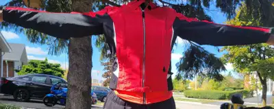 50 for the mens S 75 for the womens XS 50 for red S 50 for pink S 50 for harley kids M