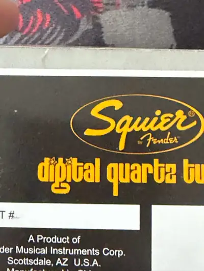 Squier Digital Quartz Tuner, View more