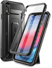 FREE Supcase iPhone XR  Beetle Case builtin screen protector