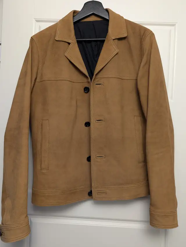 Rags McGREGOR 4 BOTTONS LEATHER JACKET64840231122945120