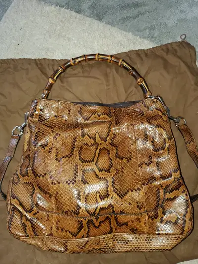 Two authentic GUCCI bags, View more