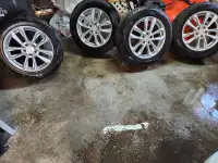 Pneus d'hiver Toyo et roues RWC 18 po