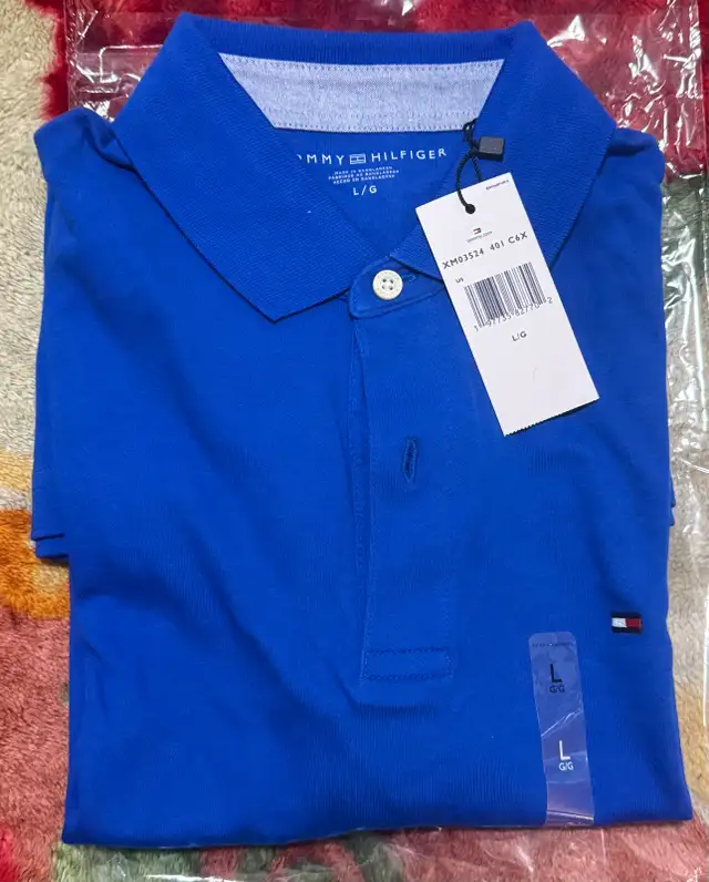 Tommy Hilfiger Men's Slim Fit Stretch Pique Polo Shirt in Men's in Oshawa / Durham Region - Image 3