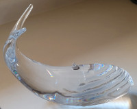 Vintage Paul Hoff "Svenskt Glass" Kosta Boda Glass Whale