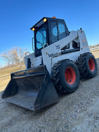 Bobcat 963 Skid steer loader With Cab/Heat Ready for work**