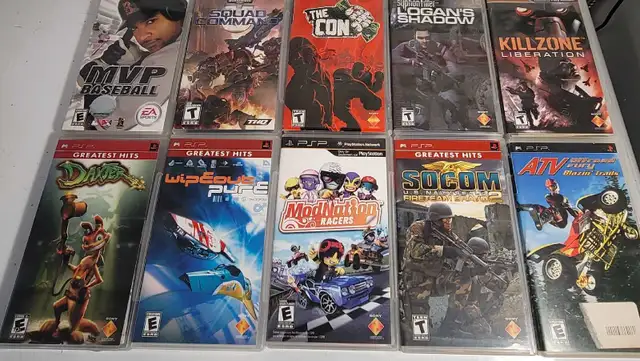 PSP Games Lot of 10 in Sony PSP & Vita in Barrie - Image 3