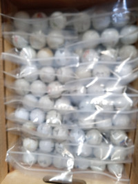 Reclaimed golf balls