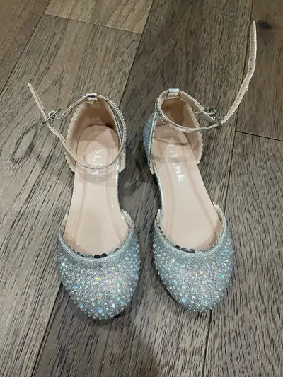 toddler girl shoes, new, size 10 but fits a 9., View more