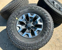 New Toyota Tacoma TRD Off-Road Wheels and 265 70 16 Tires