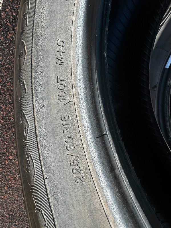 2 Firestone All Season Tires in Tires & Rims in Moncton